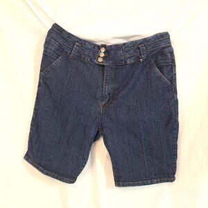 Passion Women's Plus sz 22 Blue Jean Denim Shorts